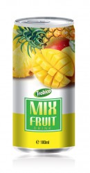 Mix fruit drink alu can 180ml
